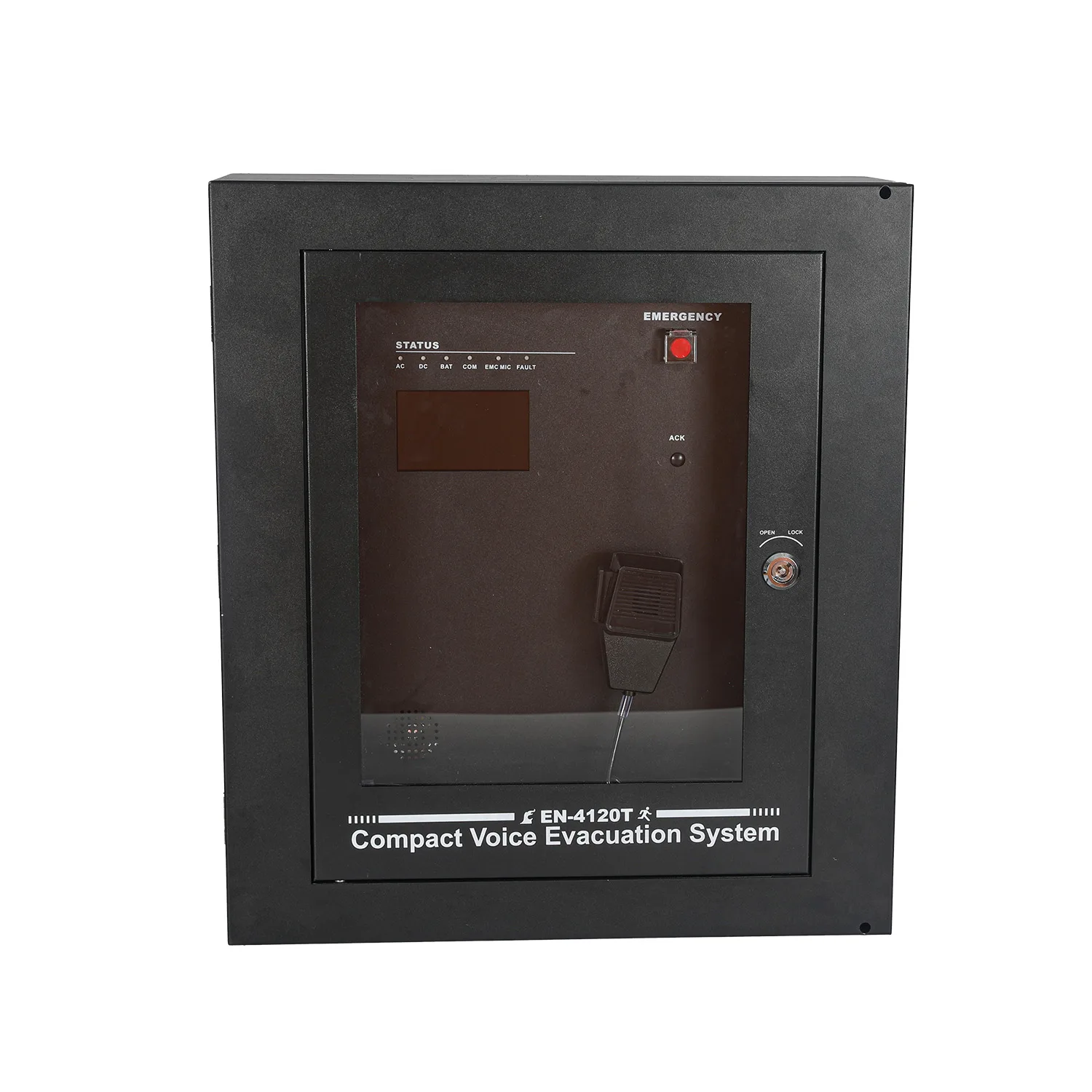 4 Zone Wall mount Voice Evacuation Controler EC-4120T