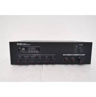 120W Compact Mixer Amplifier with Mp3 & FM 3 Mic 2 Aux EC-120E