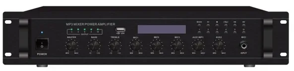 120W Economy Mixer Amplifier with Mp3 & FM EC-120M 3
