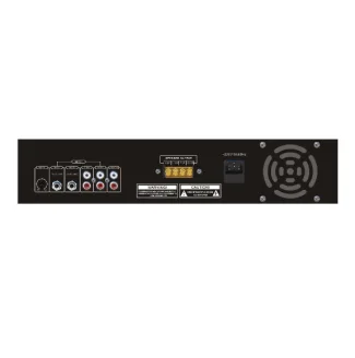 ECX-350 350W Economy Mixer Amplifier 3 phone jack Mic 2 Aux 2
