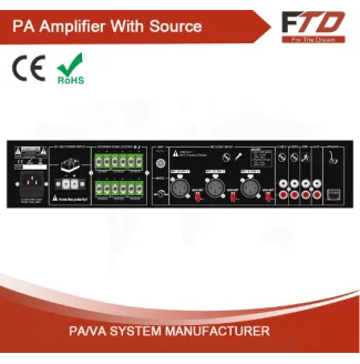350W 6 Zone Mixer Amplifier with Mp3 & FM EC-350R 2