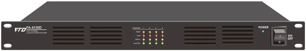 4X350W Class D power amplififer EC-4350D 4