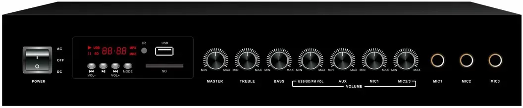 500W Economy Mixer Amplifier with Mp3 & FM EC-500M 4