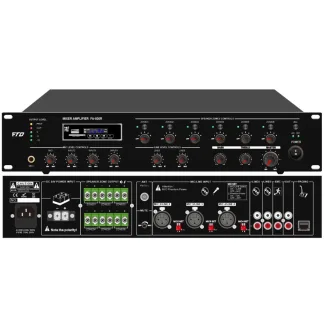 6 zone mixer amplifier with MP3/SD/BT/FM(500W) EC-500R