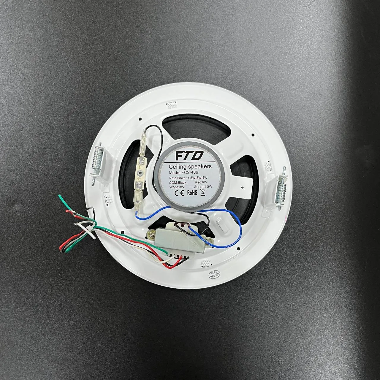 EC-406 6" 6W Ceiling Speaker, 3