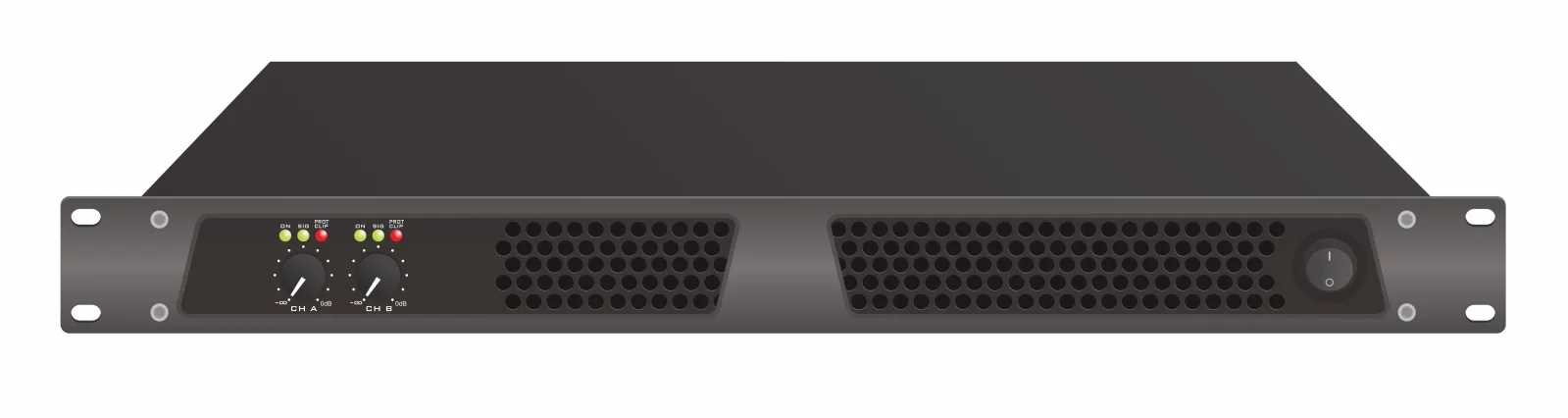 EC-2250 2×250W 8ohms 2CH Professional power amplifier