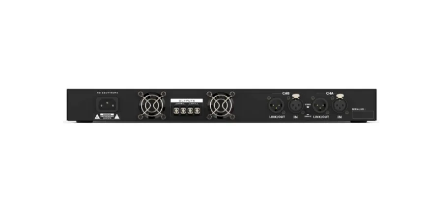 EC-2300 two channel professional power amplifier 2×300W 8ohms 2