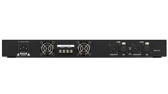 EC-2300 two channel professional power amplifier 2×300W 8ohms 4