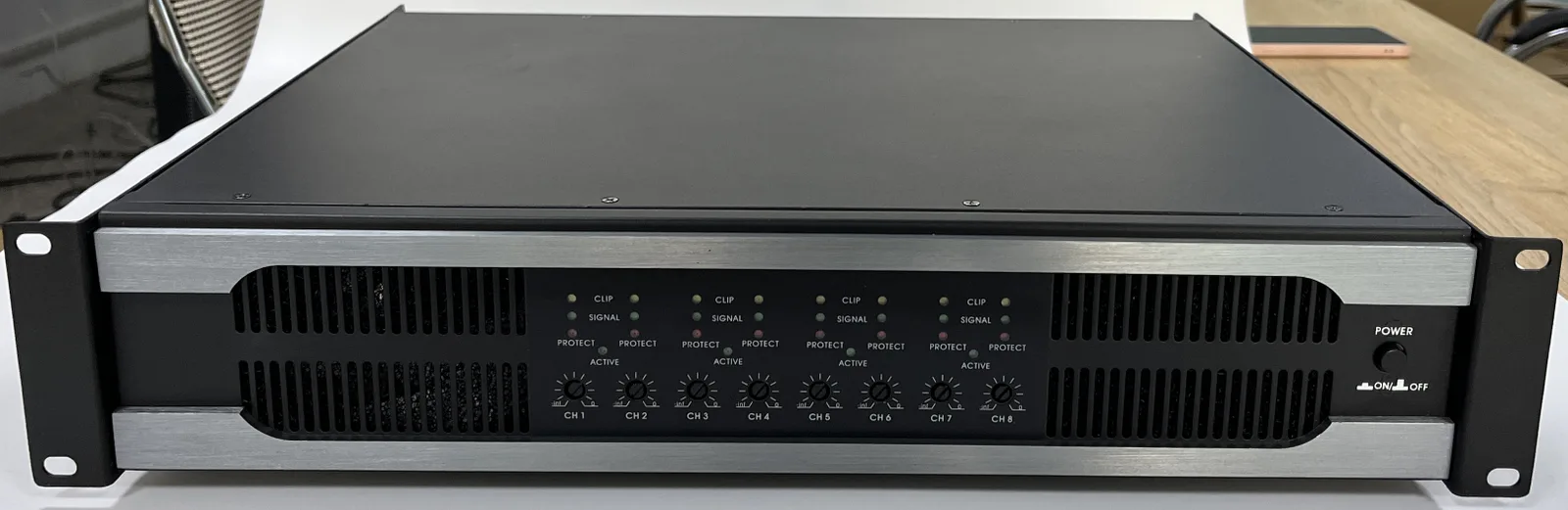 EC-8400 8×300W 8ohms 8CH Professional power amplifier 2