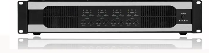 EC-8400 8×300W 8ohms 8CH Professional power amplifier 4