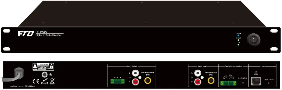 IP PA system decoder EC-900DC 4