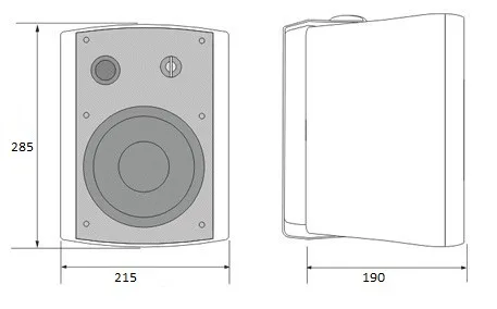 ECXX-440 40W Wall Mount Speaker 2