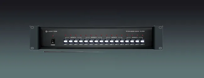 16 Zone Speaker Selector