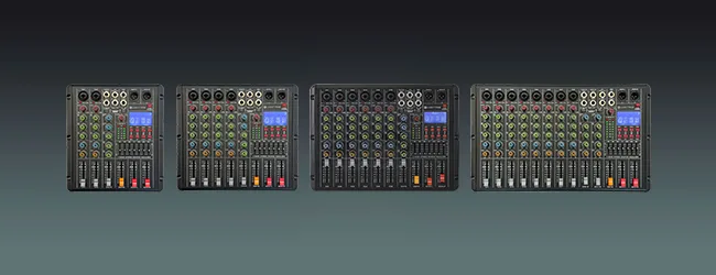 AM Audio Mixer Console