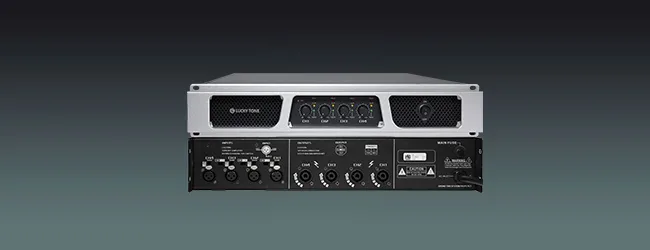CH Series 4-Channel Power Amplifier