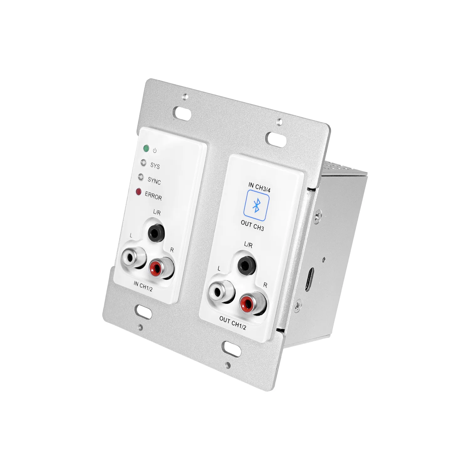 Dante Bluetooth & Aux Wall Panel 7