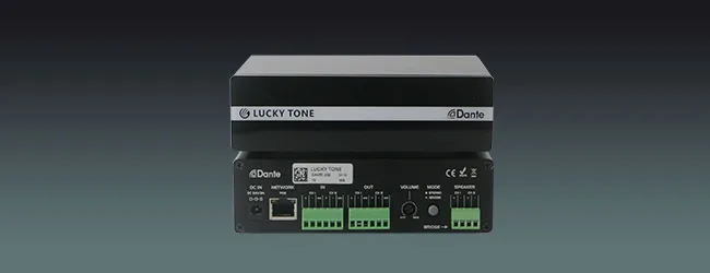 Dante Network Amplifier