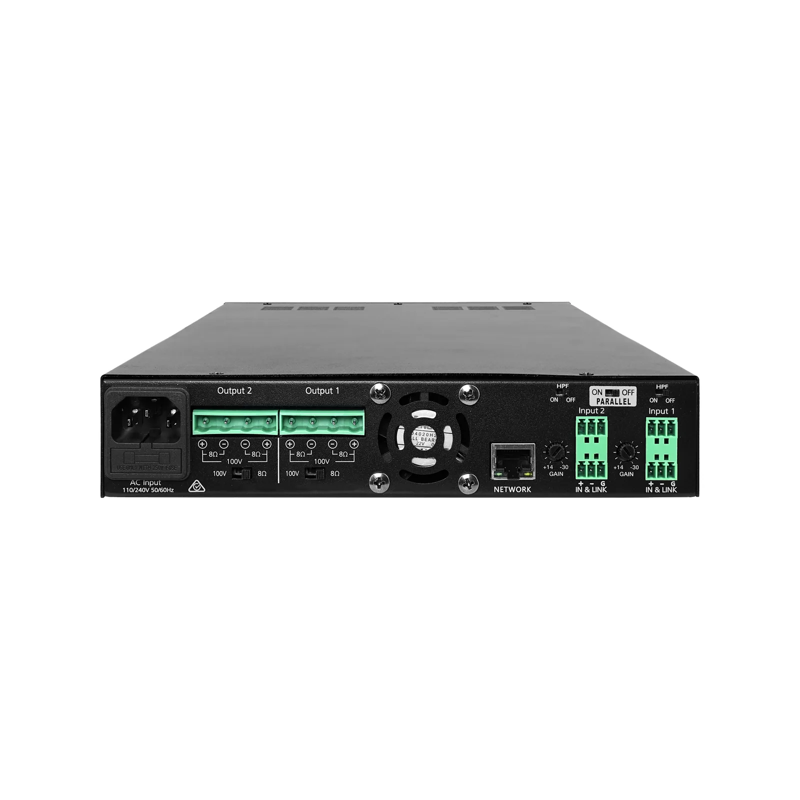 Dante Network Amplifier 4