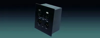 Dante XLR Combo Wall Panel