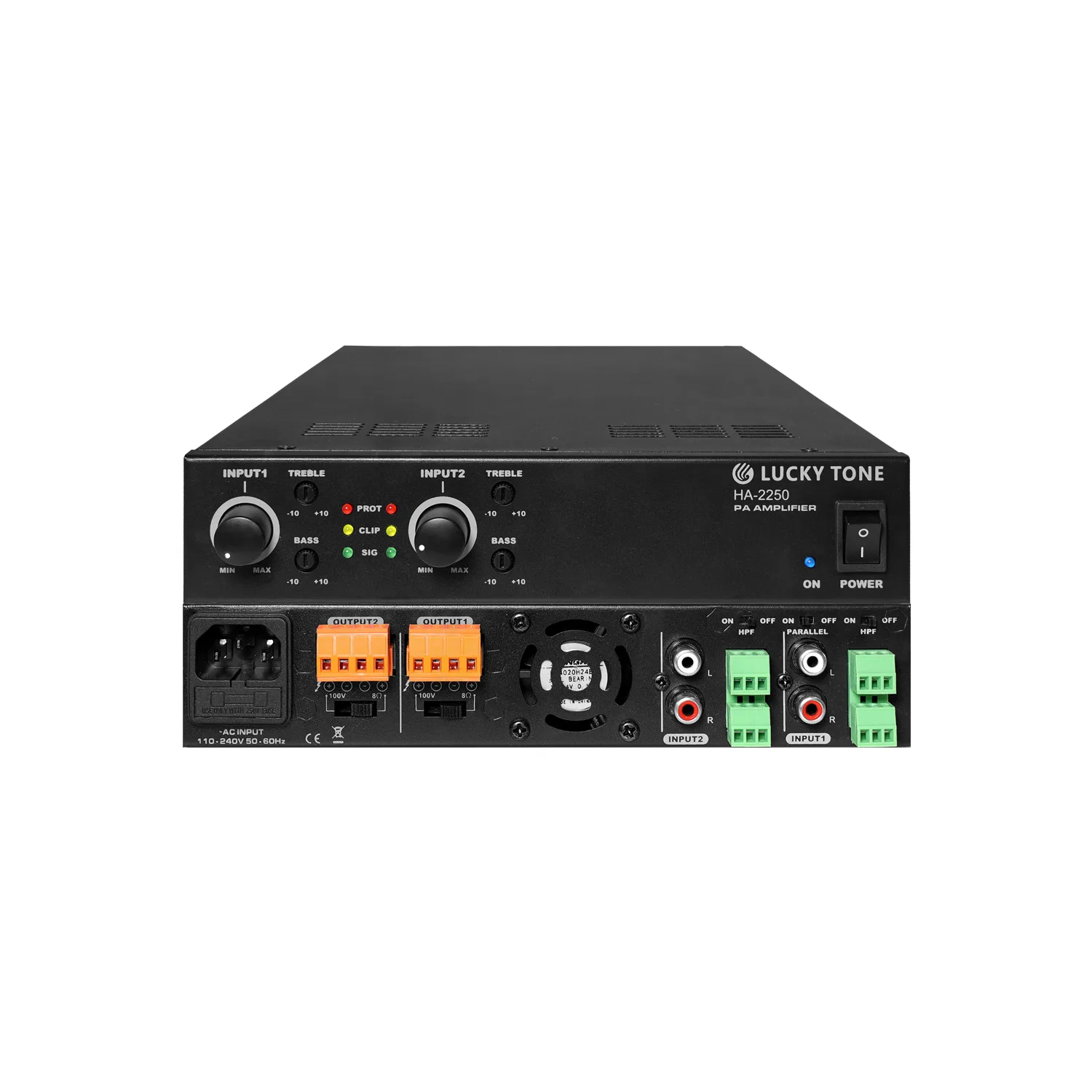 HA Series 2-Channel Power Amplifier 5