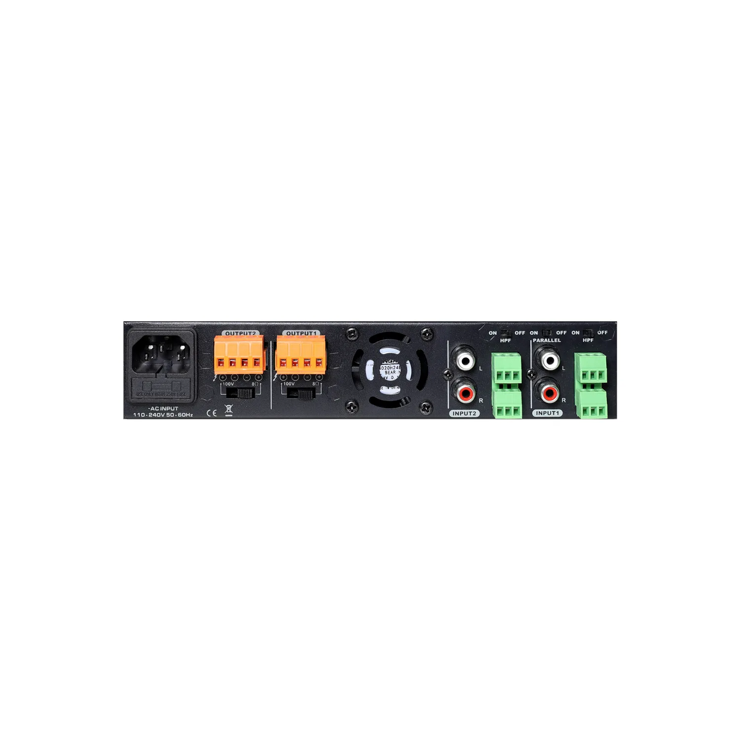 HA Series 2-Channel Power Amplifier 7