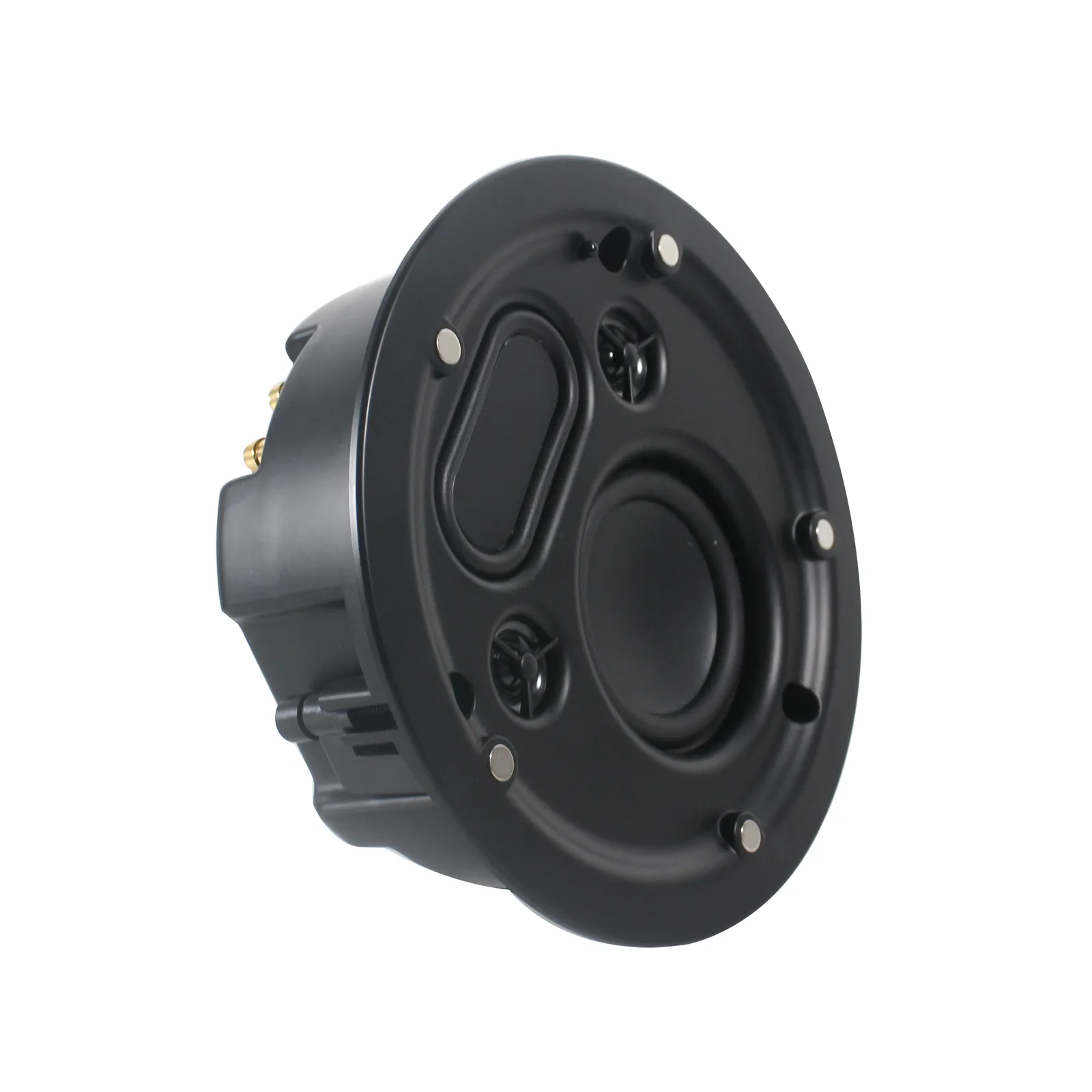 Ultra Thin Bluetooth Ceiling Speaker with Dual Tweeter & Passive Radiator 3